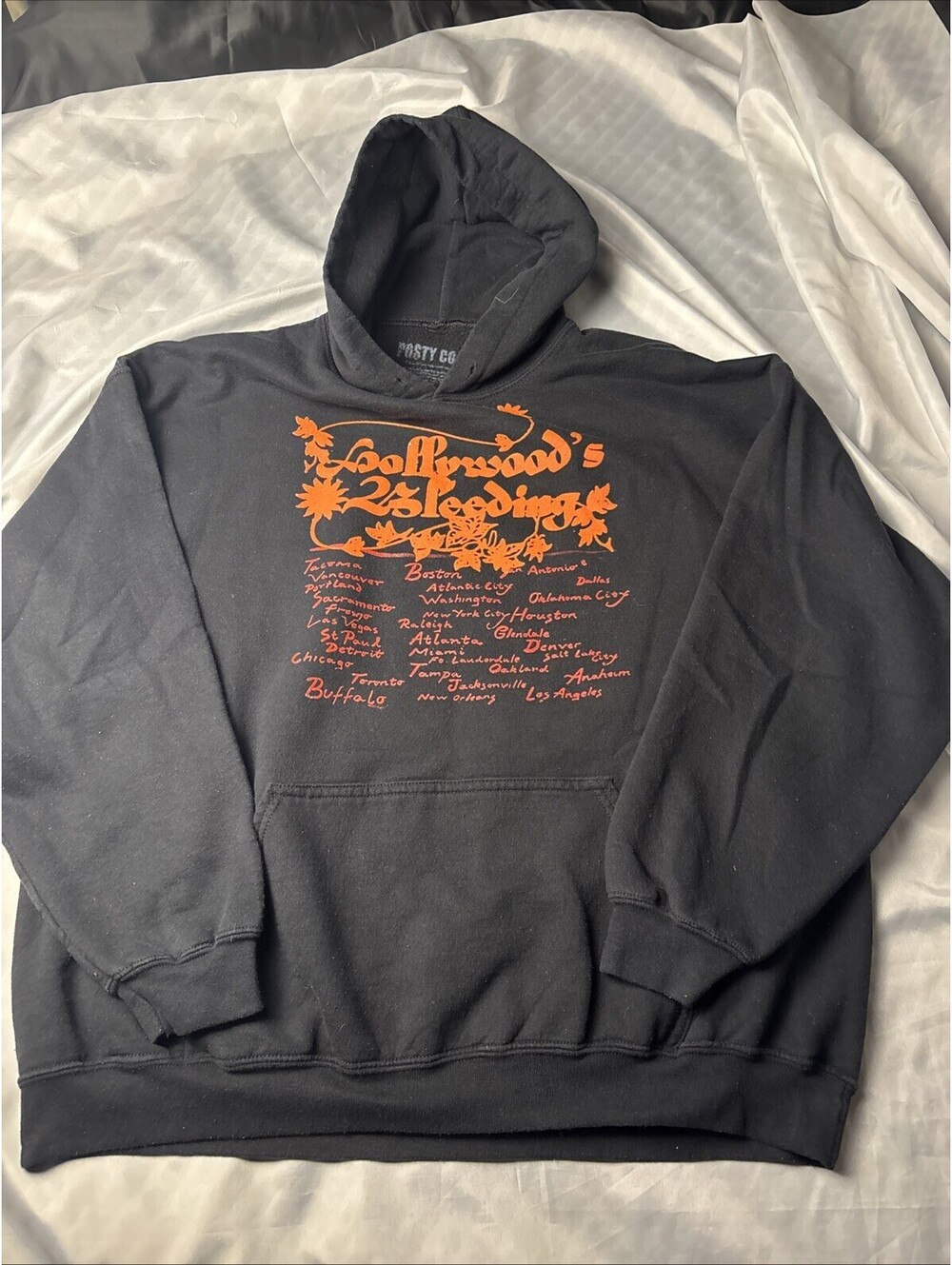 Frosty Co. Hollywood's Bleeding Black Hoodie XL
